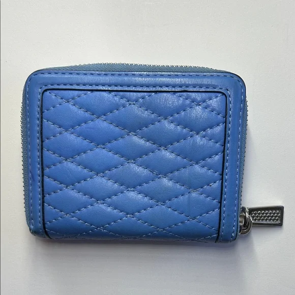 Rebecca Minkoff Quilted Blue Wallet - Picture 4 of 6